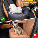 Waterproof Dog Car Back Seat Cover with Non-Slip Protection for SUVs & Cars